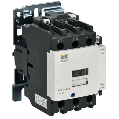 ARMAT Контактор КМИ-А-46512 LC1D 65А 400В/АС3 1NO/1NC IEK AR-ACC-41-065-400-11 фото 1