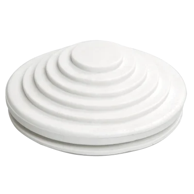 Сальник d=20мм (Dотв.бокса 22мм) белый IEK YSA40-20-22-68-K01 фото 1