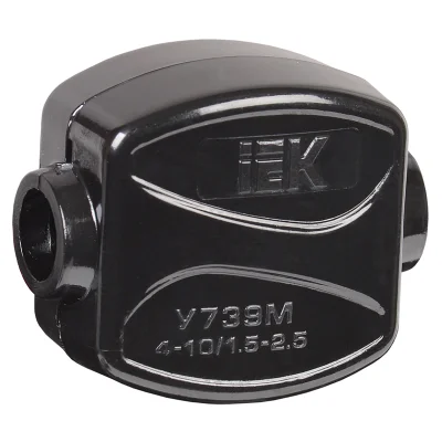 Зажим ответвительный У-739М (4-10/1,5-2,5 мм²) IP20 IEK UKZ-ZO-739M фото 1