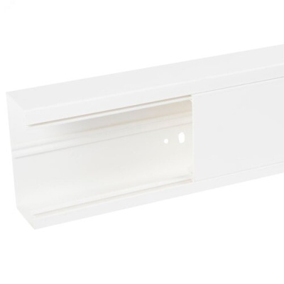 Кабель-канал Metra - 100x50 - 2 метра - с крышкой - белый Legrand 638081 фото 1