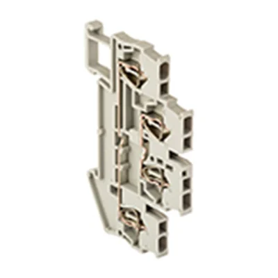 Колодка клеммная пружинная двойная JXB-ST-1.5 17.5А серая PROxima EKF plc-jxb-st-1.5-4-2 фото 1