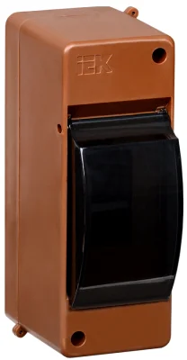 KREPTA 3 Корпус пластиковый КМПн 2/2 IP30 дуб IEK MKP42-N-02-30-20-D фото 1