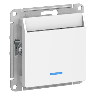 ВЫКЛЮЧАТЕЛЬ карточный 10А, без задержки времени, механизм, БЕЛЫЙ ATN000 Systeme Electric ATN000167 фото 1