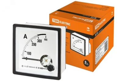 Амперметр А72 300А/5А-1,5 TDM Electric SQ1102-0059 фото 1