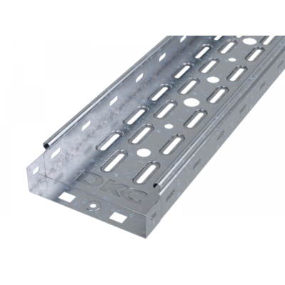 Лоток листовой перфорированный S5 100х50 мм L2000 оцинкованный DKC 35252 фото 1