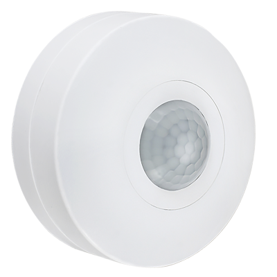 Датчик движения ДД 025 белый, 1200Вт, 360 гр.,6М,IP20, IEK LDD11-025-1200-001 фото 1