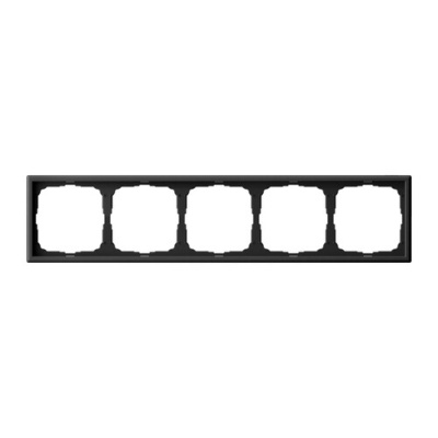 ARTGALLERY 5-постовая РАМКА, универсальная, КАРБОН Systeme Electric GAL001005 фото 1