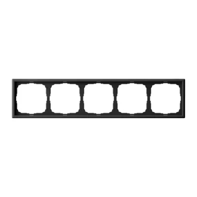 ARTGALLERY 5-постовая РАМКА, универсальная, КАРБОН Systeme Electric GAL001005 фото 1