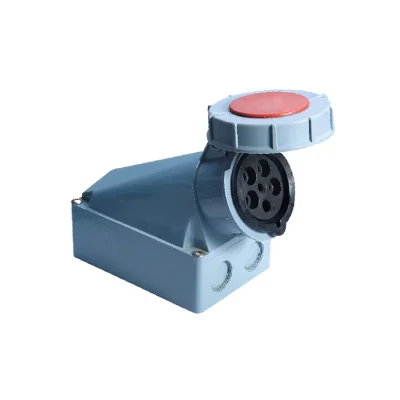 Розетка стационарная наружная 1452 3Р+РЕ+N 125А 380В IP67 PROxima EKF ps-1452-125-380 фото 1