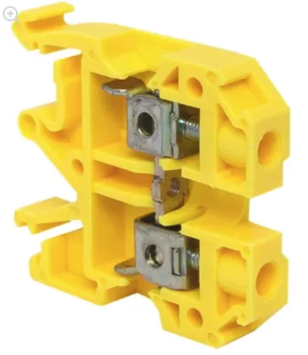 Колодка клеммная JXB-6/35 желтая PROxima EKF plc-jxb-6/35y фото 1