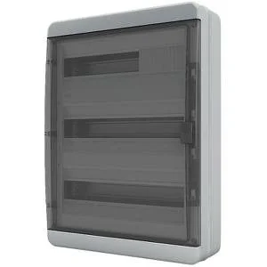 TEKFOR Корпус пласт. КМПн-54 IP65 черн. прозр. дверь TF5-KP72-N-54-65-K03-K02 Tekfor BNK 65-54-1 фото 1