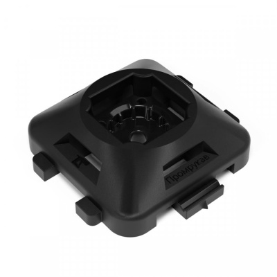 Площадка под стяжку усиленная для прямого монтажа черная (50шт) Промрукав PR13.0460 фото 1