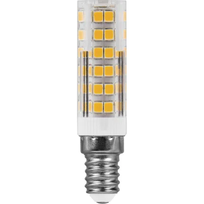 Лампа светодиодная, (7W) 230V E14 2700K JCD, LB-433 Feron 25898 фото 1