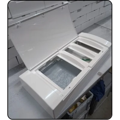 Щит комбинированный "Unix" прозрачная дверь (2х12 модулей + 1 монтажная плата) 4 габарит IP40 PR EKF фото 1