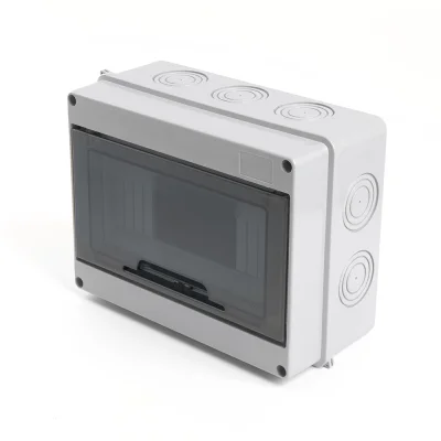 Бокс настенный 8 модулей, пластик, IP65, EBX50-1/08-65 STEKKER 39190 фото 1