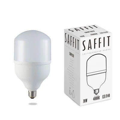 Лампа светодиодная, 70W 230V E27-E40 4000K T140, SBHP1070 Saffit SAFFIT 55098 фото 1