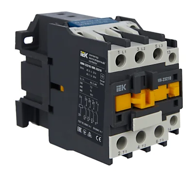 Контактор КМИ-23210 32А 400В/АС3 1NO IEK KKM21-032-400-10 фото 2