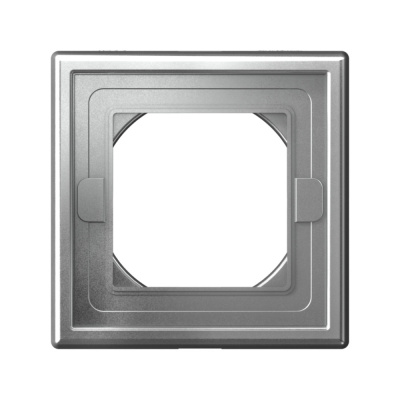 ARTGALLERY 1-постовая РАМКА IP44, АЛЮМИНИЙ Systeme Electric GAL440301 фото 1