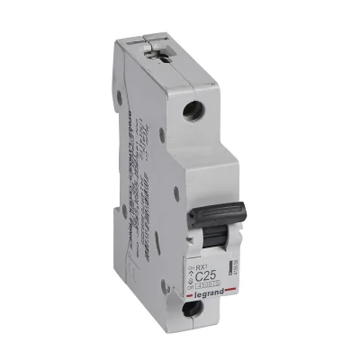 RX3 Авт.выключатель 4,5кА 25А 1П C Legrand 419666 фото 1