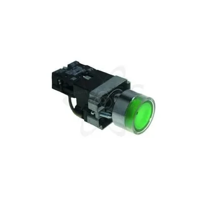 КНОПКА ЗЕЛЕНАЯ Saroglidi Electric SBY5-10D/G/220 фото 1