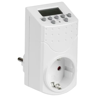 РТЭ-1 Розетка-таймер электр. 1мин 7дн 140on/off 16А IP20 IEK ERT-10-1-16-N-01-5-20-K01 фото 1