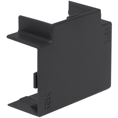ELECOR Угол Т-образный КМТ 25х16 черный (4шт/компл) IEK EL-KK10D-T-025-016-K02 фото 1