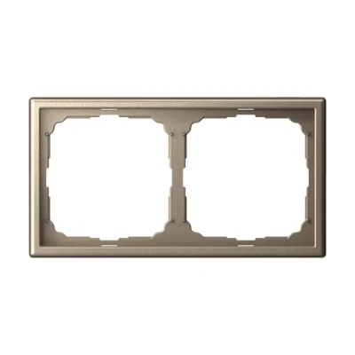 ARTGALLERY 2-постовая РАМКА, универсальная, ШАМПАНЬ Systeme Electric GAL000502 фото 1