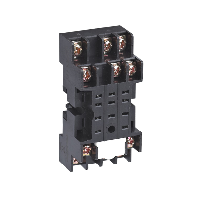 Колодка CZY08A-02 для реле JZX-22F(B)/2Z,NJX-13FW(B)/2ZS, JZX-18F(L)/2Z 2 контакта CHINT 285962 фото 1