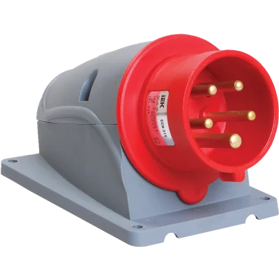 MAGNUM Вилка стац. ССИ-525 32А-6ч 380В 3P+PE+N IP44 IEK PSN52-032-5 фото 1