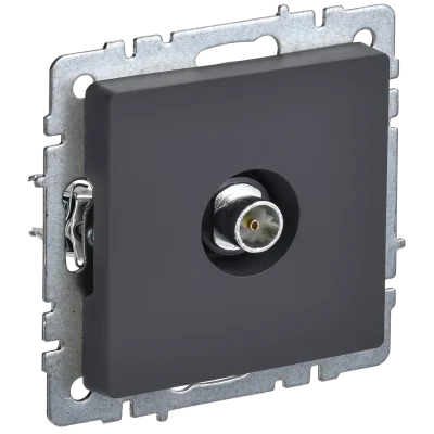 BRITE Роз. TV оконечная РТВ11-0-БрГ граф. IEK BR-A10-O-K53 фото 1