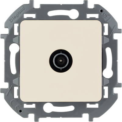 Розетка TV - проходная - 14 дБ - 5-862 мГц - INSPIRIA - слоновая кость Legrand 673861 фото 1