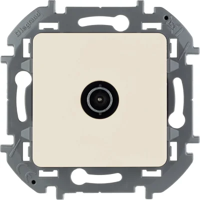 Розетка TV - проходная - 14 дБ - 5-862 мГц - INSPIRIA - слоновая кость Legrand 673861 фото 1