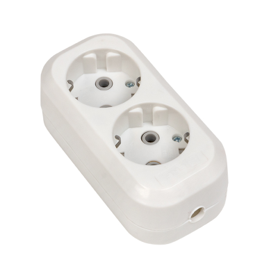 Колодка 2 гн. 16А 3,5кВт с/з Эксперт PROxima EKF AKB16-2 фото 1