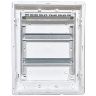 Основание силового щита "Nova" (с DIN-рейками) 24 модулей IP40 EKF nv-pbase-24 фото 1