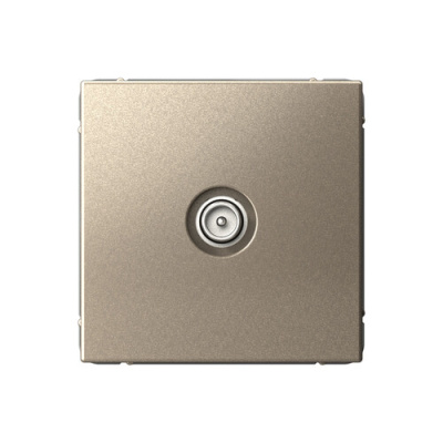 ARTGALLERY TV РОЗЕТКА проходная 4DB, механизм, ШАМПАНЬ Systeme Electric GAL000592 фото 1