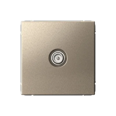 ARTGALLERY TV РОЗЕТКА проходная 4DB, механизм, ШАМПАНЬ Systeme Electric GAL000592 фото 1