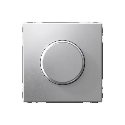 ARTGALLERY СВЕТОРЕГУЛЯТОР (диммер) повор-нажим, LED, RC, 400Вт, механизм, АЛЮМИНИЙ Systeme Electric  фото 1