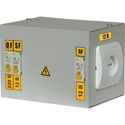 Ящик с пониж. трансформ. ЯТП-0,25 230/12-2 36 УХЛ4 IP30 IEK MTT12-012-0250 фото 1