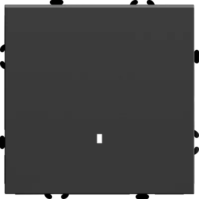 Выключатель СП 1-м с подсв. механизм (черный уголь) soft touch Эмили RSW10-5101-05 STEKKER 49837 фото 1