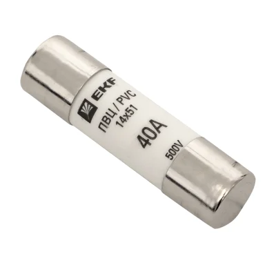 Плавкая вставка цилиндрическая ПВЦ (14х51) 40А EKF pvc-14x51-40 фото 1