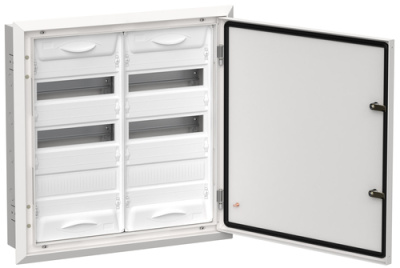 TITAN 5 Корпус металлический ЩРв-72 (2х36) 630х625х130мм IP31 белый (одна дверь) TI5-50-V-2X036- IEK фото 1