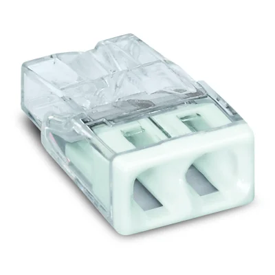 Клеммник 2 (одножильных) х 0,5-2,5 мм 24A Cu [уп. 100шт] WAGO 2273-202 фото 1