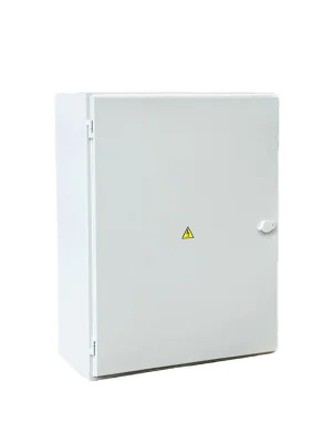 Щит ЩМП 650х500х220 настен с зам. металл сер IP54 (1/1) КРЗМИ KRZMI66 фото 1