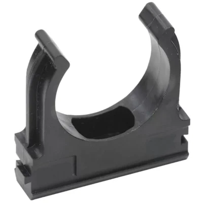 Держатель с защелкой, д.20мм, черный DKC 51020N фото 1