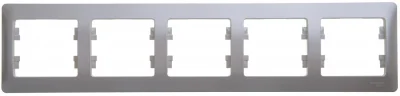 Glossa Перламутр Рамка 5-ая, горизонтальная, Systeme Electric GSL000605 фото 1