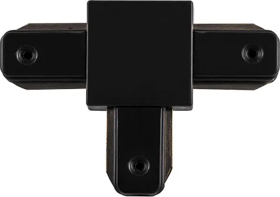 Коннектор Т-образный для шинопровода , черный , LD1003 для CAB1003 и CAB1005 Feron 10333 фото 1