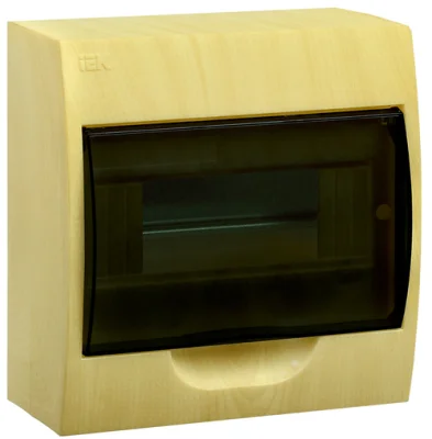 KREPTA 3 Корпус пластиковый ЩРН-П-8 IP41 сосна IEK MKP12-N-08-41-K34 фото 1