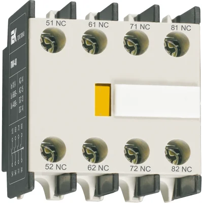 Приставка ПКИ-11 дополнительные контакты 1NO+1NC IEK KPK10-11 фото 1