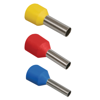 Наконечник НШВИ 1,0-8 желтый (100шт/упак) IEK UGN10-001-D14-08 фото 1