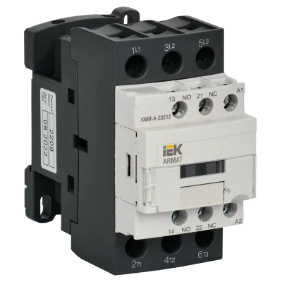 ARMAT Контактор КМИ-А-23212 LC1D 32А 230В/АС3 1NO/1NC IEK AR-ACC-21-032-230-11 фото 1